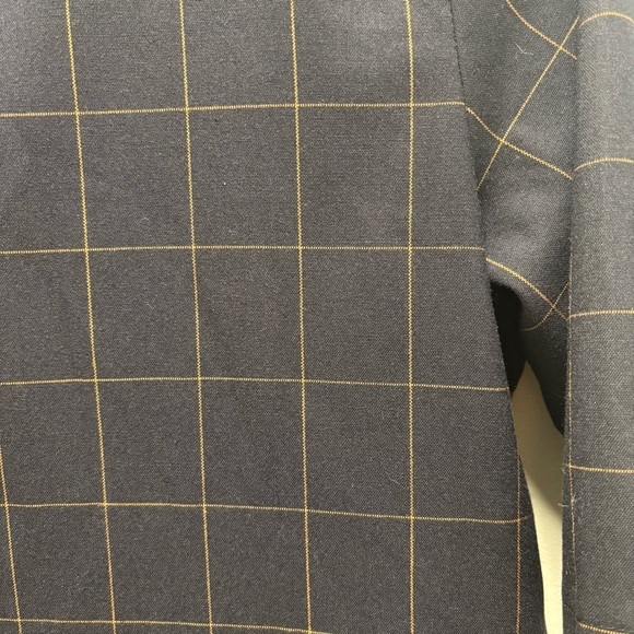 NOUL by Oak and Fort Navy short sleeve dress with zip back - Picture 3 of 9